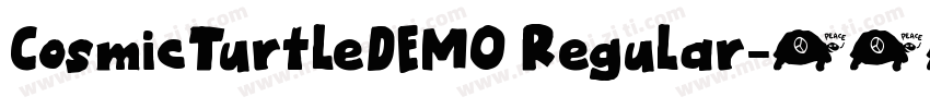CosmicTurtleDEMO Regular字体转换